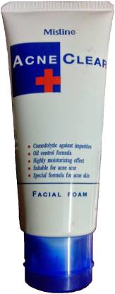 Mistine Acne Scar Clear Oil Blemish Control Facial Foam  Face Wash