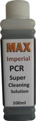 MAX Imperial PCR(Primary Charge Roller) Super Cleaning Solution 100ML For All Laser Mono & Color Printers Tri-Color Ink Toner