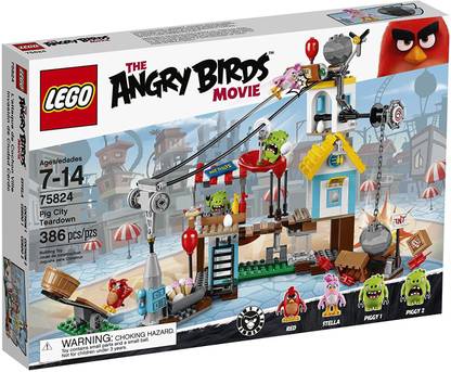 LEGO Angry Birds 75824 Pig City Teardown