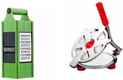 Nestwell Boxed Slicer N Greater & Chapati Press Kitchen Tool Set