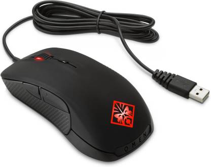 HP OMEN with SteelSeries - X7Z96AA Wired Ambidextrous Optical  Gaming Mouse