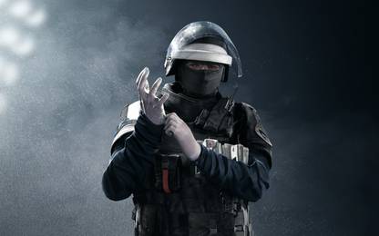 AnanyaDesigns rainbow-six-siege-gign-doc-kWall Poster Paper Print