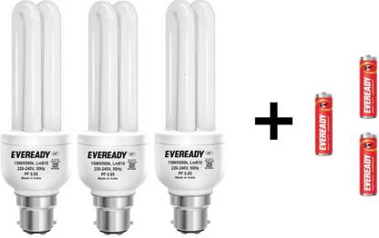 EVEREADY 15 W Basic Standard B22 CFL Bulb