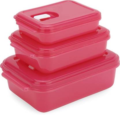 MASTER COOK Plastic Fridge Container  - 350 ml, 750 ml, 1450 ml