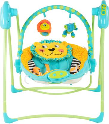 Toy House 2 in 1 Folding Electronic Swing Bouncer