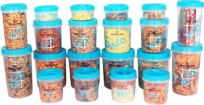 PRINCEWARE Plastic Grocery Container  - 715 ml, 230 ml, 840 ml, 1350 ml, 1230 ml, 490 ml