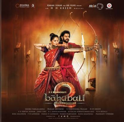 BAHUBALI 2 THE CONCLUSION Audio CD Standard Edition