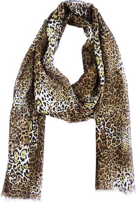 ELBISE Animal Print Polycotton Men & Women Scarf