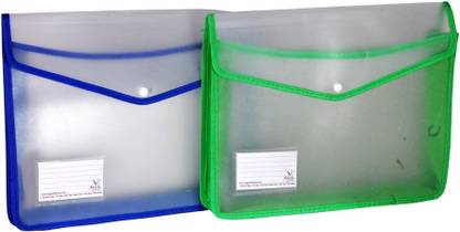 MAGPIE Polypropylene Flexi Document case with Jumbo Capacity Set of 2