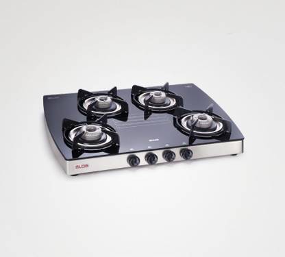 Glen Alda Kitchen LPG Gas Stove CTA 148 GT AI Glass Cooktop - Auto Ignition Glass Automatic Gas Stove