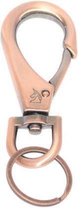 Aura Imported Full Metal Camping Hiking Hook Carabiner Key Chain