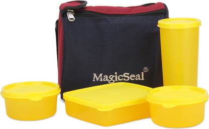 POLYSET Magic SeaL - Luxur 4 Containers Lunch Box