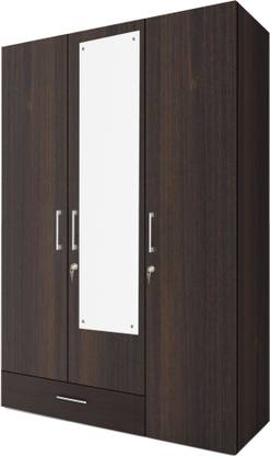 UNICOS Durban Engineered Wood 3 Door Wardrobe