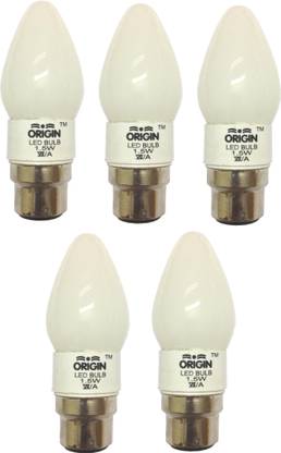 Origin 1.5 W Basic Candle B22 LED Bulb