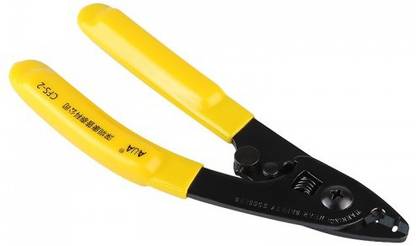 V Tech Fiber Optic Optical Fiber Stripper 125 micron fiber 250 micron buffer CFS2 Manual Crimper