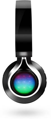 HyperGear V40 Rave Wireless Stereo LED Headphones,BLACK Wired without Mic