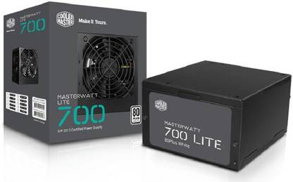 COOLER MASTER mpx-7001-acabw-in on 700 Watts Computer PSU with 6 SATA Cables
