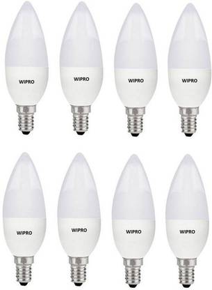 Wipro 3 W Basic Candle E14 LED Bulb