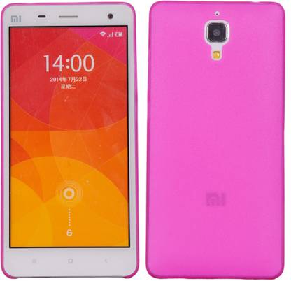 square Back Cover for Mi Mi 4 RS SQUARE-0.3MM318-Pink-MI-4