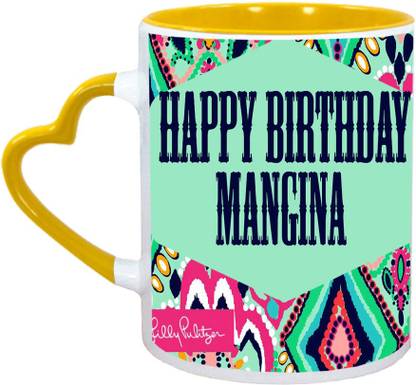 Muggies Magic Mangina Name Happy Birthday Gift Ceramic Coffee Mug