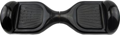 MAXBELL Hoverboard Two Wheel Self Balancing with Inbuilt Bluetooth Speakers Plain Black HoverBoard Scooter