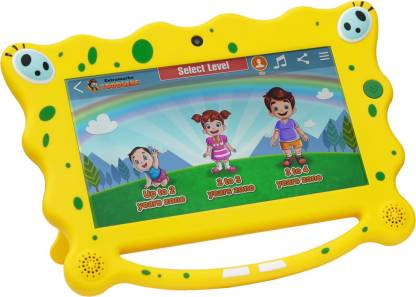 Extramarks Toddlers 1 GB RAM 8 GB ROM 7 inch with Wi-Fi Only Tablet (Yellow)