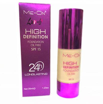 LUV-LI HIGH DEFINITION OIL FREE SPF 15 (24 H LONGLASTING) Foundation