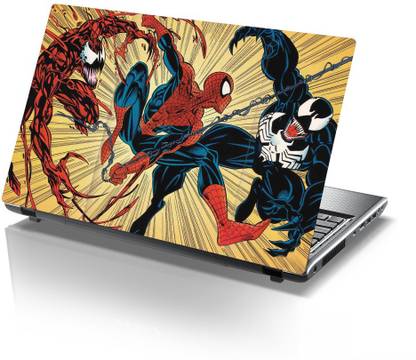 Printclub Designer-581 Vinyl Reusable Laptop Skin Compatible for 15.6 inch