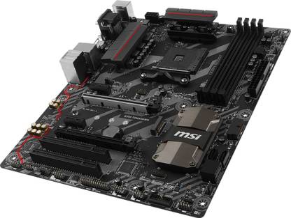 MSI B350-TOMAHAWK AM4Socket ATX AMD B350 Chipset DDR4 Motherboard for Desktop