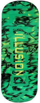 SKERA GREEN ILLUSION GRAPHICS 24'' 6 inch x 24 inch Skateboard