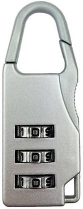 PH Artistic 3 Digit Re-settable Code Number Combination Suitcase Bag lock Padlock