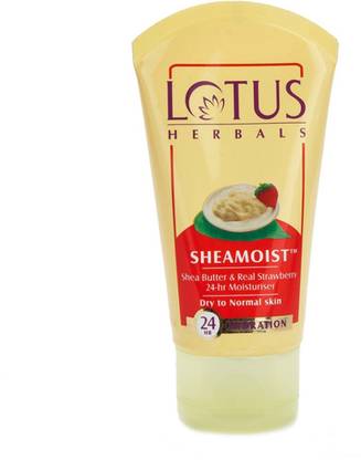LOTUS HERBALS Sheamoist Shea Butter and Real Strawberry