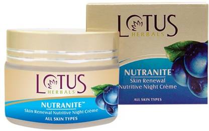 LOTUS HERBALS Nutranite Skin Renewal Nutritive Night Cream,