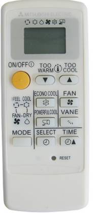 W2W MITSUBISHI AC Remote MITSUBHISHI Remote Controller