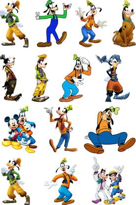 Chipakkk 27 cm Goofy Sticker Self Adhesive Sticker