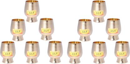 Shivshakti Arts (Pack of 12) C-1094-12 Glass Set Water/Juice Glass