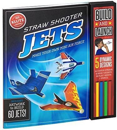 Klutz Straw Shooter Jets: Make Your Own Mini Air Force