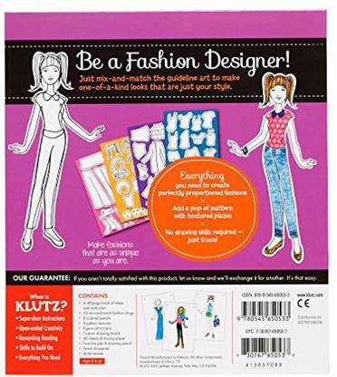 Klutz My Style Studio: Design And Trace Your Own Fashions