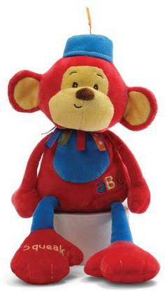 GUND Baby Fun Circus Monkers The Monkey Rattle Rattle