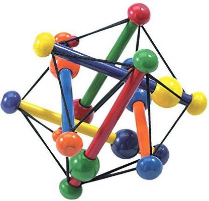 Manhattan Toy Skwish Classic Rattle And Teether Grasping Activity Toy Rattle