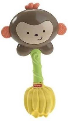 FISHER-PRICE Giggling Monkey Snugamonkey Rattle Rattle
