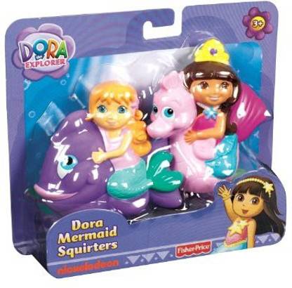 Dora the Explorer Fisher-Price Mermaid 2-Pack Squirters Bath Toy