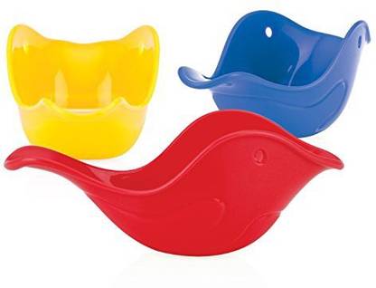 NUBY 3-Pack Dolphin Dippers Bath Scoops Bath Toy