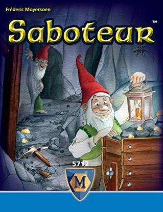 Mayfair Games Saboteur Card Game Strategy & War Board Game