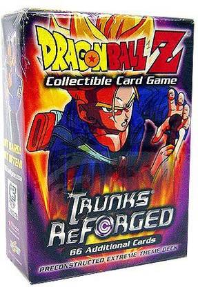 score Dragonball Z Trading Card Game Trunks Reforged Preconstructed Extreme Theme Deck