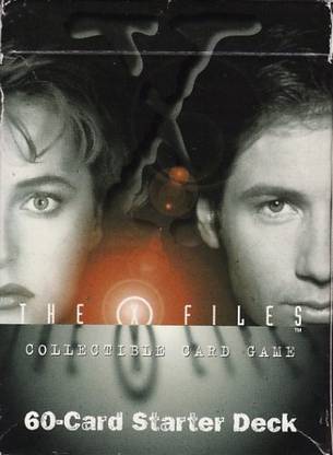 Us Playing Card X-Files Collectible Card Game 60-Card Starter Deck [Toy] By Yugioh