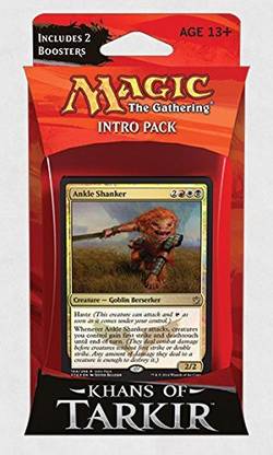 GTS Distribution   Magic: The Gathering: Khans Of Tarkir - Intro Pack / Theme Deck: Ankle Shanker (Alternate Art Premium Rare Promo)