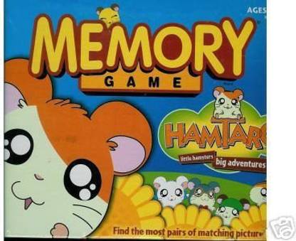 Milton Bradley Hamtaro Memory Game By