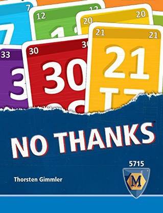 Mayfair Games No Thanks! Card Game
