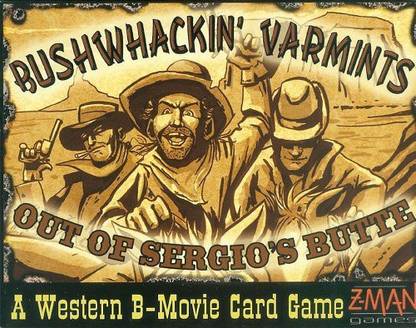 Z-Man Games Bushwhackin' Varmints Out Of Sergio'S Butte